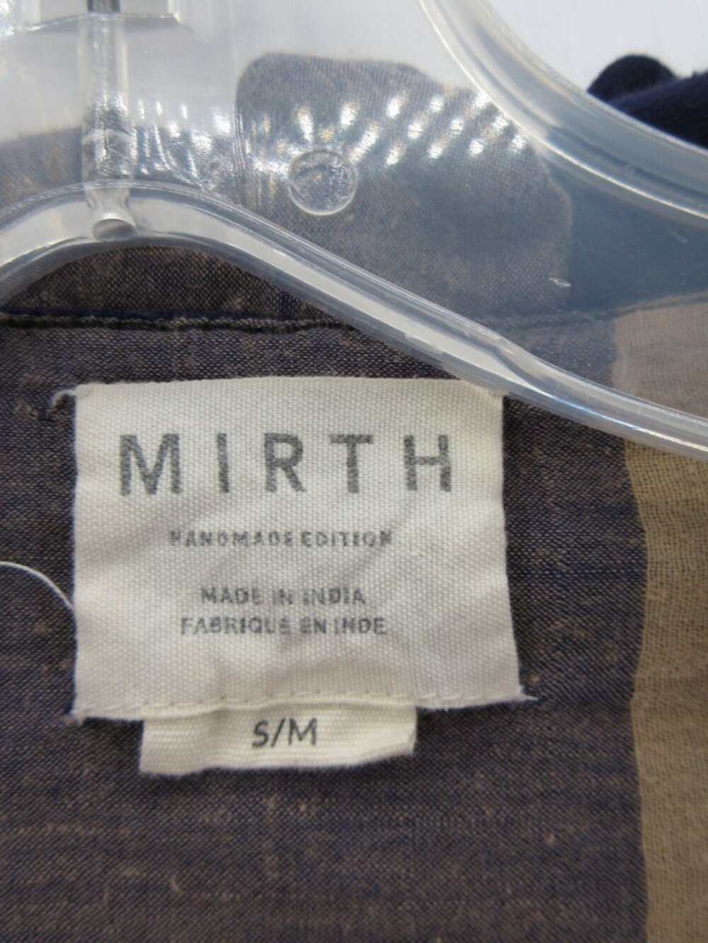 Mirth Patchwork Top Colorblock Handmade Edition S/M - Picture 8 of 10